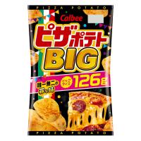 スナック菓子 ポテトチップス 食べきりサイズ ピザポテトBIG 126g 1個