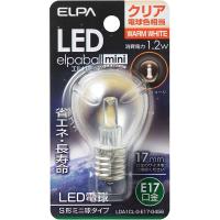 朝日電器 LED電球S形E17 LDA1CL-G-E17-G456 1個