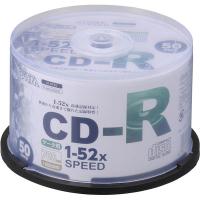 オーム電機 CD-R 52倍速対応 データ用 50枚 スピンドル入 PC-M52XCRD50S 1個