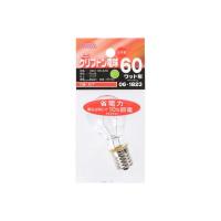 オーム電機 ミニクリプトン電球 E17 60W クリア OHM LB-PS3760KJ-C 1個