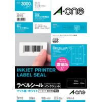 エーワン インクジェットPラベル30面100シート 29192 1袋(100シート)