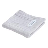 MARUSHIN by SHINTO TOWEL ランダムガーゼ ピンクグレー ハンドタオル