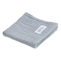 MARUSHIN by SHINTO TOWEL ランダムガーゼ グレー ハンドタオル