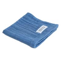 MARUSHIN by SHINTO TOWEL ランダムガーゼ ブルー ハンドタオル
