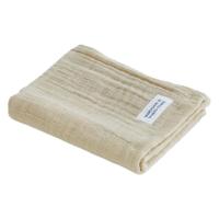 MARUSHIN by SHINTO TOWEL ランダムガーゼ ベージュ フェイス/箱 フェイスタオル