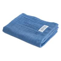 MARUSHIN by SHINTO TOWEL ランダムガーゼ ブルー フェイス/箱 フェイスタオル