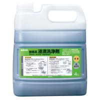 サラヤ パワークイック 酵素系浸漬洗浄剤 低起泡 中性 4L 1個