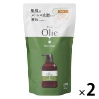 パックスオリー　ヘアソープ　詰替　400mL　1セット(2個)　太陽油脂　せっけんシャンプー　無添加　敏感肌用　天然由来100%