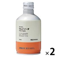 無印良品 果汁100％ りんごソーダ 280ml 1セット（2本） 良品計画