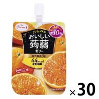 たらみ おいしい蒟蒻ゼリー みかん味 30個 ゼリー