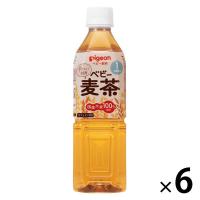 【1ヵ月頃から】ピジョン ベビー麦茶 500ml 6本