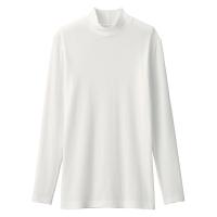 無印良品 レディース 婦人 あったか綿 ハイネック長袖Ｔシャツ 婦人Ｓ オフ白 良品計画