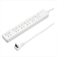 ヤザワコーポレーション 雷ガード付6個口節電タップ5mホワイト H8KS665WH 1個