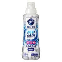 キュキュット ウルトラクリーン 無香性 本体 480g 1個 食洗機用洗剤 花王 (旧品)