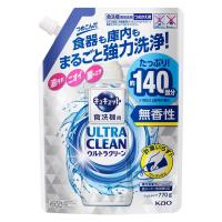 キュキュット ウルトラクリーン 無香性 詰め替え 770g 1個 食洗機用洗剤 花王 (旧品)