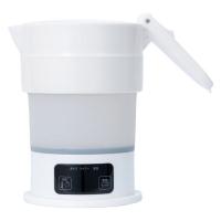 ナカバヤシ 折りたたみケトル 600ml ホワイト MBE-TK04/WH 1台