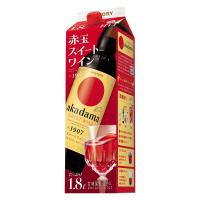 サントリー 赤玉スイートワイン 赤ワイン 甘口 パック 1.8L 1本