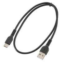 オーム電機 AudioComm USBーA to USBーC 0.5m ブラック SMT-L05DAC-K 1個