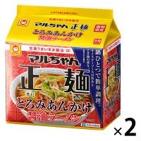 マルちゃん　正麺とろみあんかけ醤油ラーメン5Ｐ　100ｇ×5  2個 東洋水産