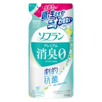 ソフラン プレミアム消臭 フレッシュグリーンアロマの香り 詰め替え 380mL 1個 柔軟剤 ライオン