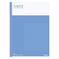 ナカバヤシ FSC-MX ロジカルノート B5 B罫40枚 ブルー COC-ノ-B5014B 1冊