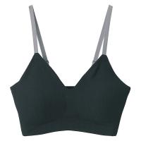 無印良品 レディース 婦人 肌あたりがやさしいリブブラジャー 婦人Ｍ 黒 良品計画