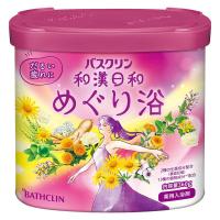 バスクリン 和漢日和 めぐり浴 360g 1個 湯の色 檸檬色（透明タイプ）