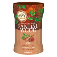 HERSバスラボ ボトル サンダルウッドの香り 540g 1本 湯の色 ウッドブラウン(透明湯タイプ) 白元アース