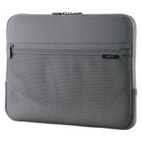 エレコム パソコンケース ネオプレンPCスリーブ ファスナーポケット14インチ グレー BM-IBPTNP14GY 1個