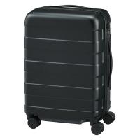 ハードキャリーケース ブラック 36L 54×37×24 cm バーを自由に調節できる ハードキャリーケース（36L） | 無印良品