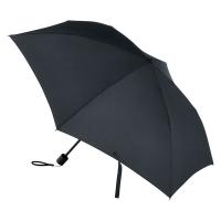 無印良品 晴雨兼用 ２通りにたためる 折りたたみ傘 親骨の長さ５５ｃｍ 黒 良品計画