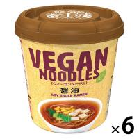 カップ麺 ヴィーガンヌードル 醤油 53g 1セット（6個） ヤマダイ