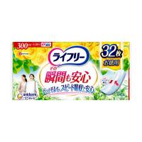 吸水パッド ライフリー その瞬間も安心 300cc 1パック (32枚) 大容量 ユニ・チャーム 尿漏れパッド