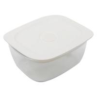 推せる保存容器・中 450ml 電子レンジ対応 ホワイト 1個 台和