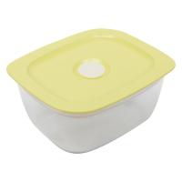 推せる保存容器・中 450ml 電子レンジ対応 イエロー 1個 台和