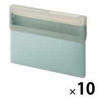 リヒトラブ Mutual コングレスケース A5ヨコ ライトブルー コピー用紙150枚 A2070-14 1セット(1冊×10)