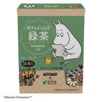 国太楼 ムーミン カフェインレス緑茶 三角ティーバッグ 1個（16バッグ入）