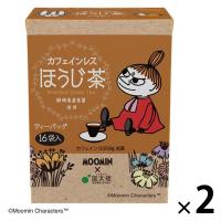国太楼 ムーミン カフェインレスほうじ茶 三角ティーバッグ 1セット（16バッグ入×2）