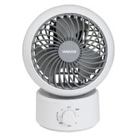 YAMAZEN 15cm サーキュレーター お手入れ簡単仕様 左右首振り YAS-FKW15-WH ホワイトグレー