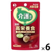 キャネット メルミル シニア 介護期用 かつお 30g 国産 6袋 キャットフード 猫 ウェット パウチ