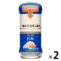 エスビー食品 S＆B ミル付き岩塩 2個