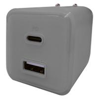 インプリンク SheerカラーPD充電器TypeーC/1USB65WGY IMACHCL65GY 1個