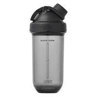 LIV PLUS シェイカーボトル　プロテイン ジム 830ml ラウンド ブラック ABF942BLK 1個