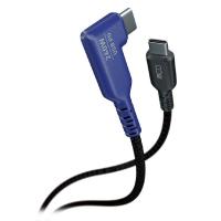 ナカバヤシ USB PD 240W 充電ケーブル L型 ブラック 3m UPD-2B30LBK 1個