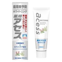 歯磨き粉 薬用アセス ホワイトニング 90g 3本セット 佐藤製薬 歯周病予防 W殺菌成分 歯垢除去 着色汚れ
