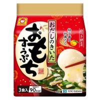 【ワゴンセール】【賞味期限2025/8/31】マルちゃん おだしのきいたおもちすうぷ 3食入 111g 1個 東洋水産（わけあり品）