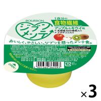 【ワゴンセール】ジブンメンテ食物繊維 143g 3個 ブルボン ゼリー（わけあり品）