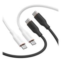 Anker PowerLine III Flow CtoC ケーブル 1.8m B8553013 1セット(2本セット)