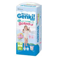 あんしんGenki！おむつ パンツ BIG（12〜22kg）1パック（36枚入）ふわもちタッチ 男女共用 アイリスオーヤマ