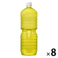 （緑茶）コカ・コーラ 綾鷹 茶葉のあまみ ラベルレス 2L 1箱（8本入）